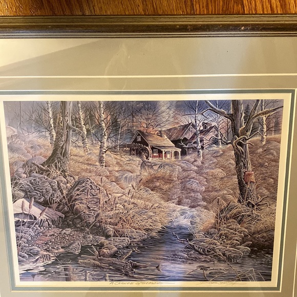 Dick Bailey Painting with frame - Picture 3 of 8